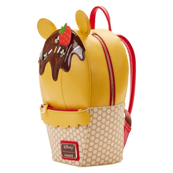 Loungefly Disney Exclusive Winnie The Pooh Ice Cream Backpack New with Tags - Picture 7 of 7